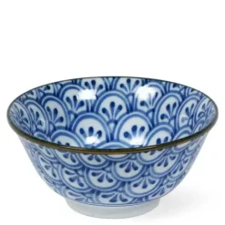 Hot MIYA Company Monyou 6" Hana Seigaiha Bowl