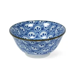 Hot MIYA Company Monyou 6" Hana Seigaiha Bowl