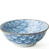 Hot MIYA Company Monyou 7.5" Hana-Seigaiha Bowl