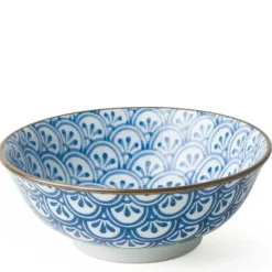 Hot MIYA Company Monyou 7.5" Hana-Seigaiha Bowl