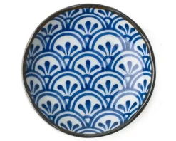 Sale MIYA Company Monyou 4.5" Hana Seigaiha Plate