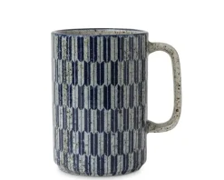 Outlet MIYA Company Mug Blue Yagasuri 16 Oz.