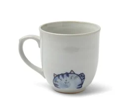 Clearance MIYA Company Mug Cat Trio Blue