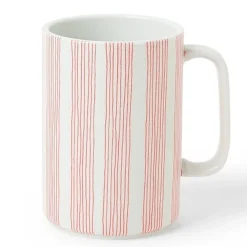 Hot MIYA Company Mug Red Obi Stripe