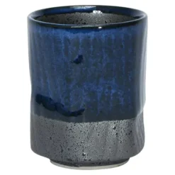 New MIYA Company Namako Blue 10 Oz. Teacup
