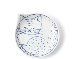Outlet MIYA Company Nekotori Cat Plate 4.25