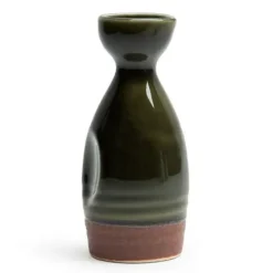 Hot MIYA Company Oribe Green 10 Oz. Sake Bottle