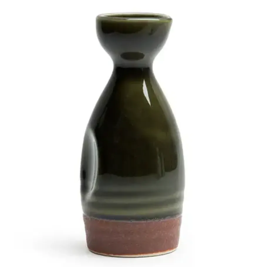 Hot MIYA Company Oribe Green 10 Oz. Sake Bottle