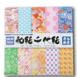 New MIYA Company Origami Paper 6" Assorted
