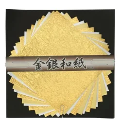 Online MIYA Company Origami Paper Washi Gold 6"