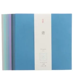 Sale MIYA Company Origami Paper Washi 10-Shades Of Blue