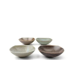 Discount MIYA Company Pacific Forest Matte Sauce Dish Set 4-1/4"
