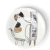 Outlet MIYA Company Piano Cat 6-1/8" Plate