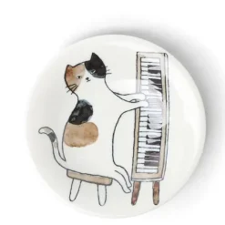 Outlet MIYA Company Piano Cat 6-1/8" Plate