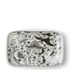 MIYA Company Plate Rectangle Happy Dinosaurs