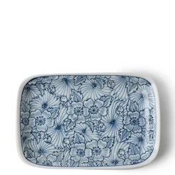 Online MIYA Company Plate 6.5" X 4.25" Garden Bloom