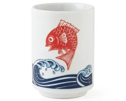Online MIYA Company Red Tai 8 Oz. Teacup