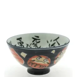 Discount MIYA Company Rice Bowl Daruma Dark Blue