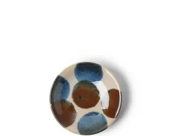 Best MIYA Company Rustic Blue & Brown 3.5" Sauce Dish
