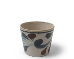 Outlet MIYA Company Rustic Blue Vines Soba Cup