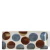Clearance MIYA Company Rustic Dots Rectangle Plate