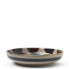 Sale MIYA Company Rustic Dots 7.75" Shallow Bowl