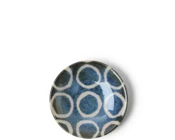 Sale MIYA Company Rustic White Circles 3.5" Sauce Dish
