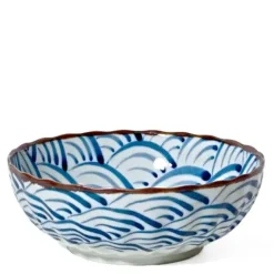 Clearance MIYA Company Saikai Nami Waves 7.25" Bowl