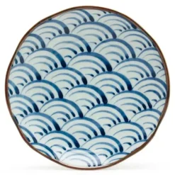 Outlet MIYA Company Saikai Nami Waves 9" Plate