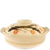 Sale MIYA Company Sakura Donabe Casserole, 104 Oz.