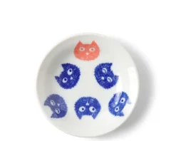 Sale MIYA Company Sauce Dish Cat Furry Faces