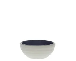 New MIYA Company Sauce Dish Cat Nap Blue/White