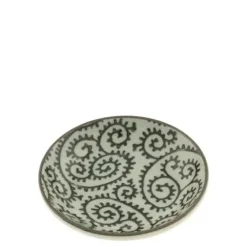 Best MIYA Company Sauce Dish 3-5/8" Indigo Arabesque