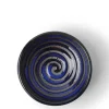 Best MIYA Company Sauce Dish Lapis Crystalline Swirl