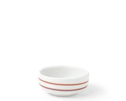 Hot MIYA Company Sauce Dish White Caramel Swirl