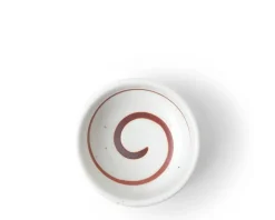 Hot MIYA Company Sauce Dish White Caramel Swirl