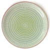 Sale MIYA Company Sen Colors 9.75" Plate - Green