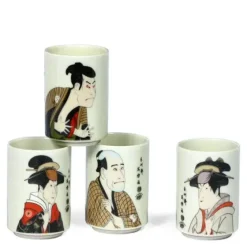 MIYA Company Sharaku 5 Oz. Teacup Set