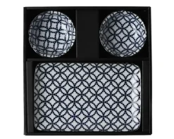 New MIYA Company Shippou Sushi For Two Set