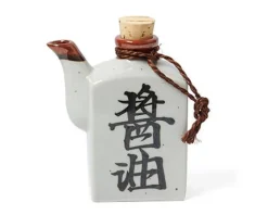Best MIYA Company Shoyu 6 Oz. Sauce Pot With Cork - White