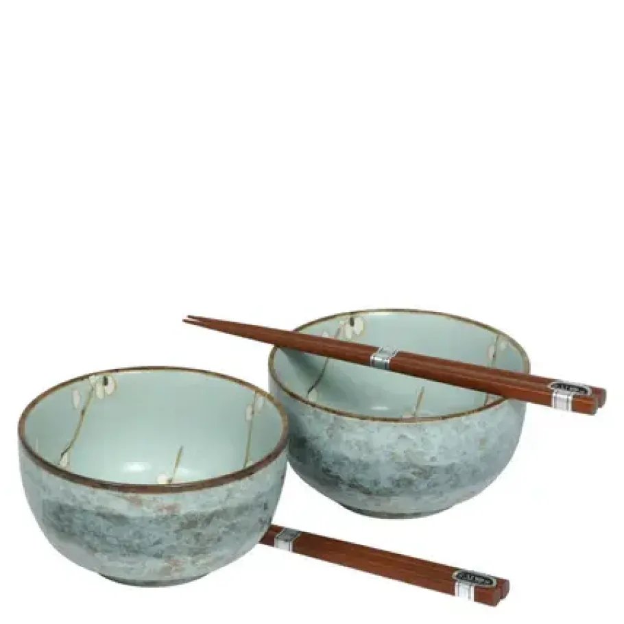 Online MIYA Company Spring Blossoms 5" Bowl For Two Set