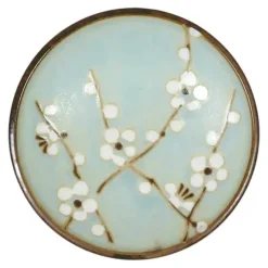 Best MIYA Company Spring Blossoms 4" Round Plate