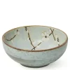 New MIYA Company Spring Blossoms 4.25" Shallow Bowl