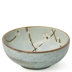 New MIYA Company Spring Blossoms 4.25" Shallow Bowl