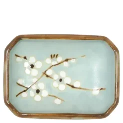 Online MIYA Company Spring Blossoms 3.5" X 2.5" Sauce Dish