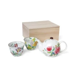 Best MIYA Company Spring Floral Tea Set