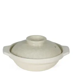 Best MIYA Company Sumi Kannyu White Donabe Casserole, 13 Oz.