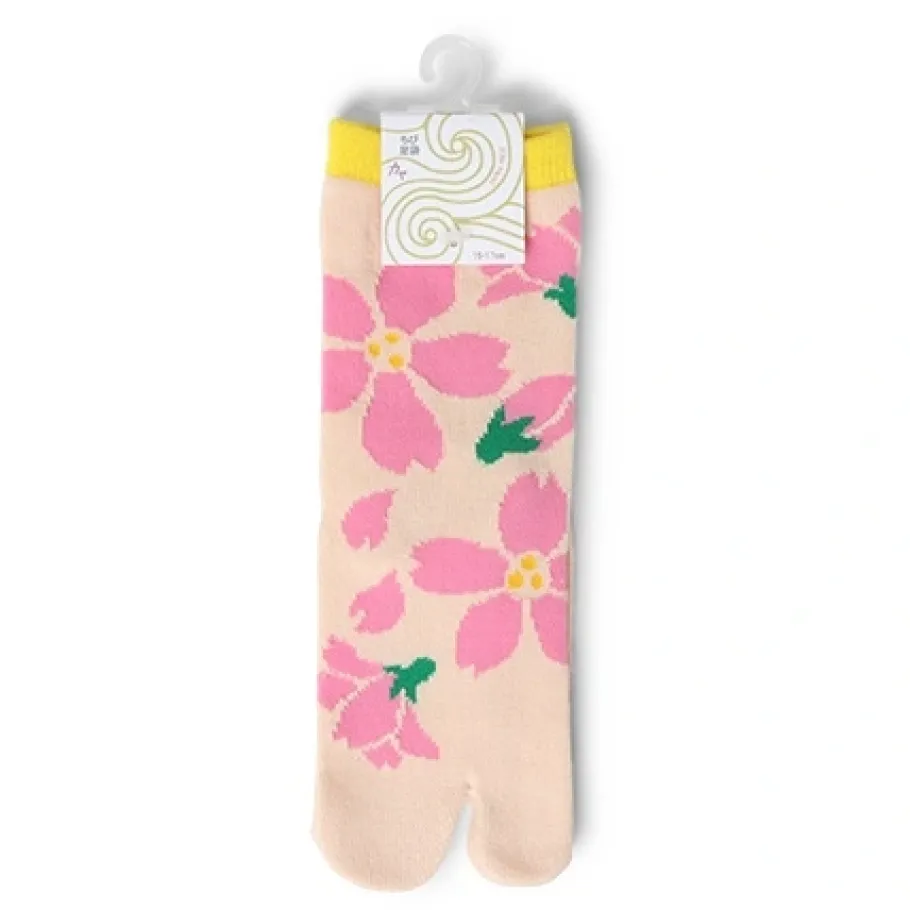 New MIYA Company Tabi Socks - Sakura (Child)