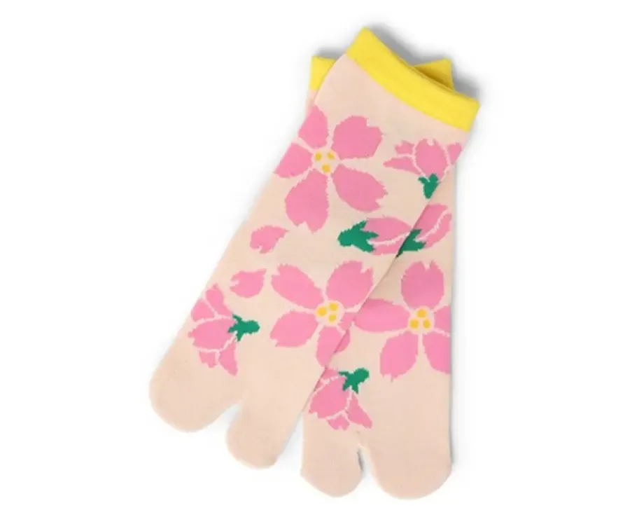 New MIYA Company Tabi Socks - Sakura (Child)