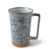 MIYA Company Tall Mug Blue Wave 12 Oz.